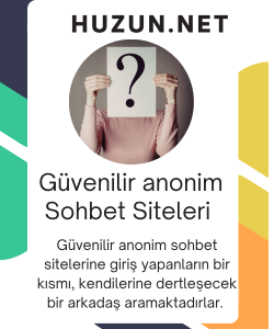 Güvenilir anonim Sohbet Siteleri 